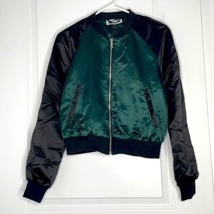 🌿 Noisy May Bomber Jacket